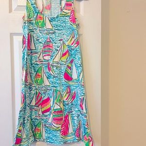 Lilly Pulitzer “You Gotta Regatta” razorback dress